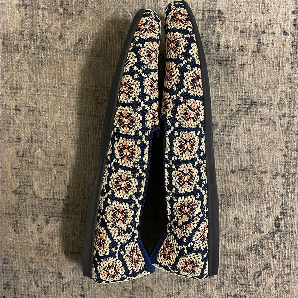 Rothy's The Loafer in Sapphire Mosaic - Picture 4 of 4